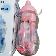 Big Boss 13-in-1 Milk Baby Feeding Bottle Gift Set -Pink. Baby Bottles