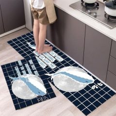 Kitchen Floor Mat Household Carpet Door Mat Home Decor- Multi-colour