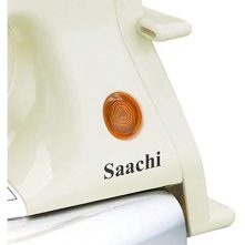 Saachi Heavy Dry Iron With Ceramic Soleplate- White Dry Irons