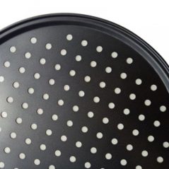 30cm Vented Pizza Pan With Holes Baking Tray Bakeware, Black Pasta & Pizza Tools TilyExpress 8