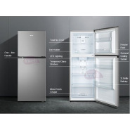 Hisense RT266N4DGN 266-Litre Frost Free Double Door Fridge – Silver Hisense Refrigerators