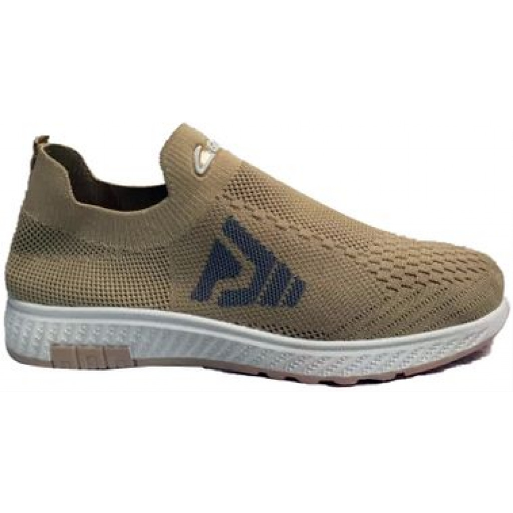 Men’s Designer Sneakers – Cream,White Men's Fashion Sneakers TilyExpress 2