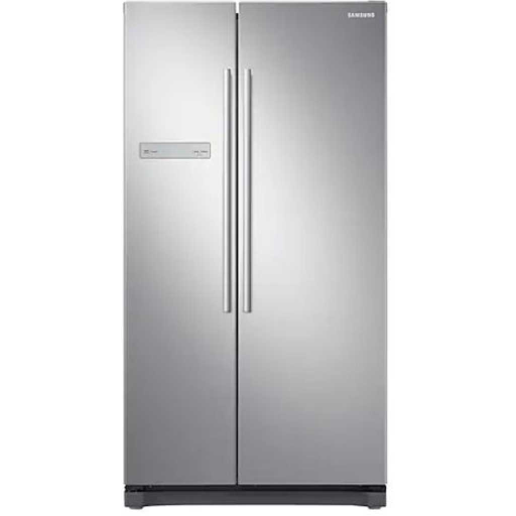 Samsung 540-Litres Fridge RS54N3A13S8 SBS ; Side-By-Side with Digital Inverter Technology, Frost Free Refrigerator - Inox