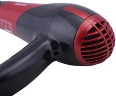 GEEPAS GHF86036 Hair Dryer & Straightener Combo/Ceramic, Red