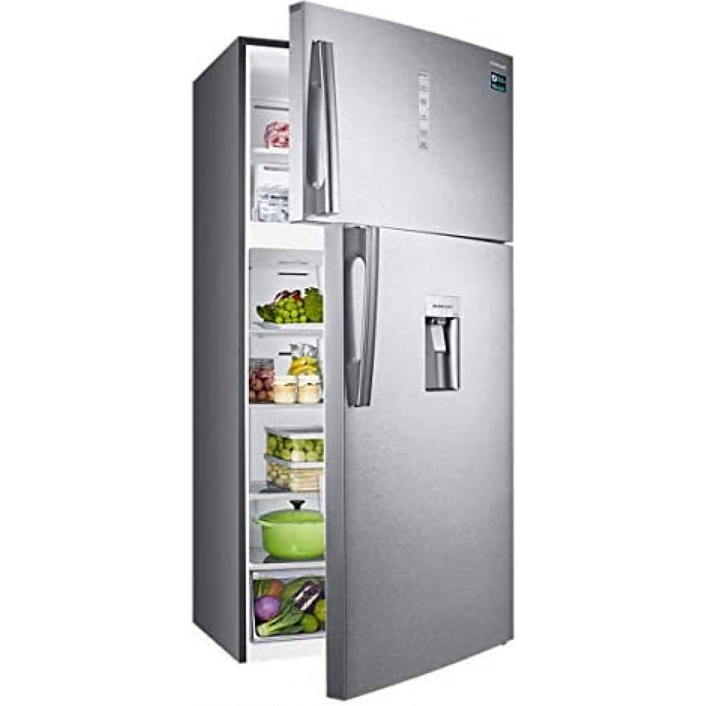 Samsung 850-Litres Fridge RT85 K7110SL |Top Mount Freezer with Digital Inverter Compressor, Easy Clean Steel finish, Water Dispenser