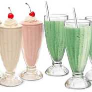 Milkshake Glasses