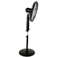 Geepas Stand Fan With Remote Control, Black - Gf9489