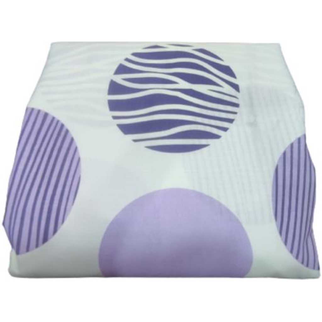 Double Cotton Bedsheets with 2 Pillowcases - Purple