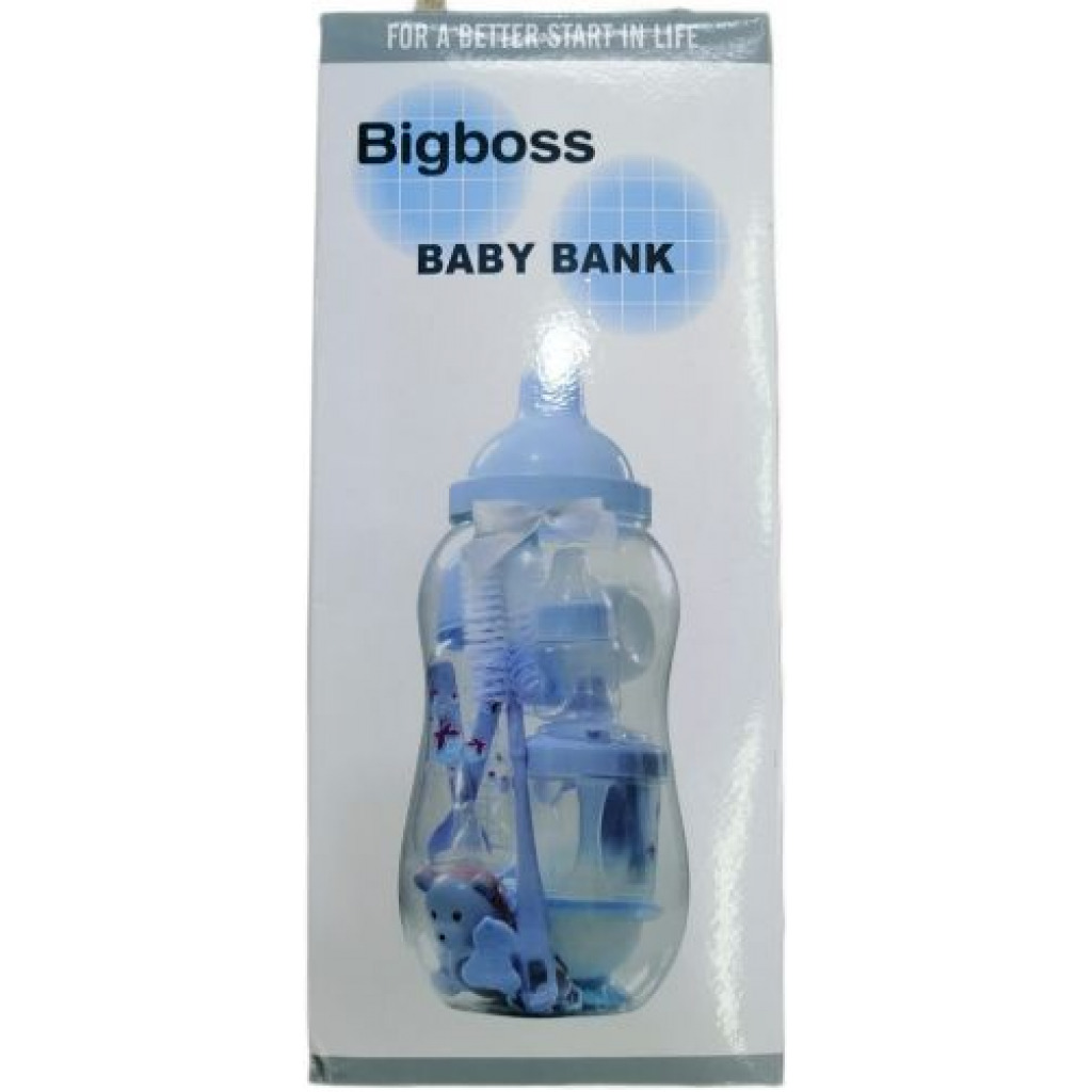 Big Boss 13-in-1 Milk Baby Feeding Bottle Gift Set -Pink.