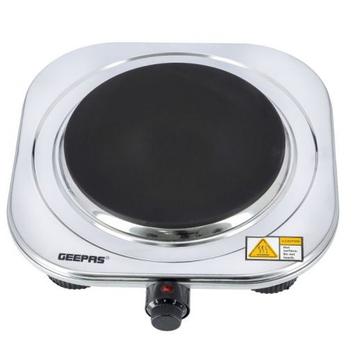Geepas Stainless Steel Single Hot Plate, Indicator Light, GHP32023