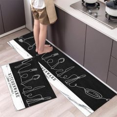 Kitchen Floor Mat Household Carpet Door Mat Home Decor- Multi-colour