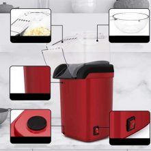 Sokany Hot Air Portable Popcorn Maker Popper Machine- Red Popcorn Poppers TilyExpress