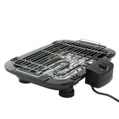 Smokeless Non-stick Electric Barbecue (BBQ) Grill Machine-Black