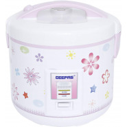 Geepas GRC4331 3.2 Liter Electric Rice Cooker, White, Plastic Material Rice Cookers TilyExpress 2