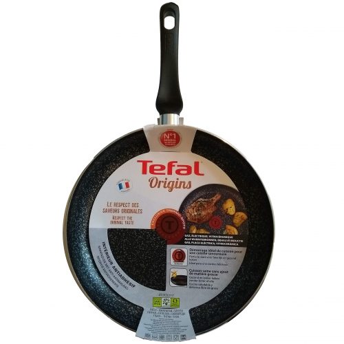 Tefal Origins B3700702 Frying Pan 30 cm Speckled Black for All Heat Sources Except Induction