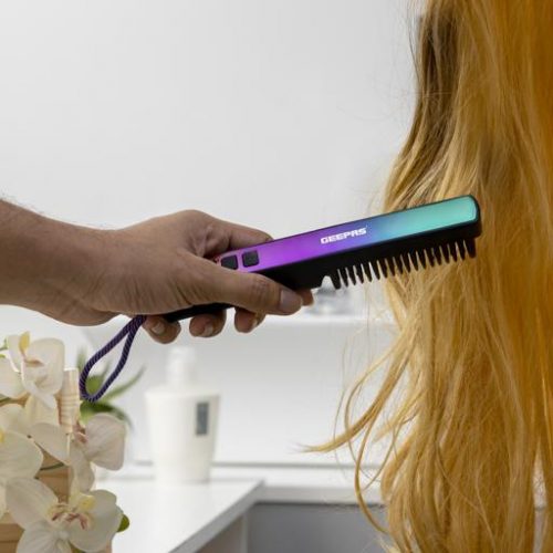 Geepas Rechargeable Hair Brush GHBS86056