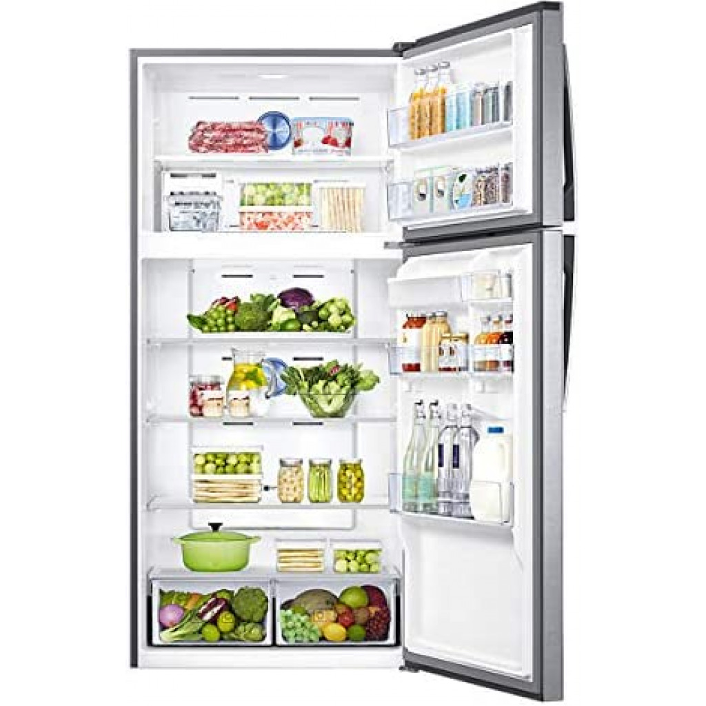 Samsung 850-Litres Fridge RT85 K7110SL |Top Mount Freezer with Digital Inverter Compressor, Easy Clean Steel finish, Water Dispenser