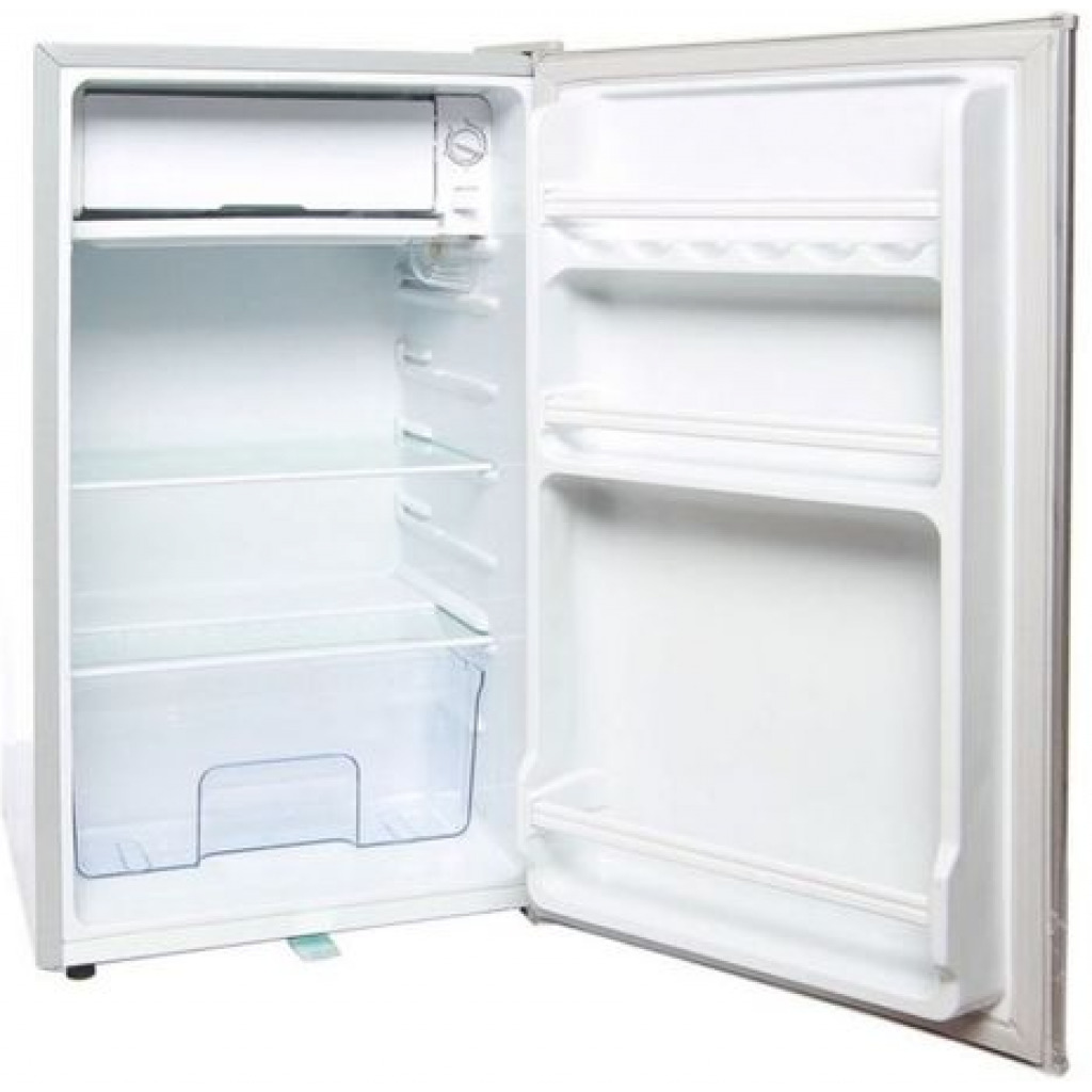 ADH 120 - Litres Fridge, BC8091 Single Door Refrigerator - Silver