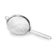 3pcs Big sieves Fine Mesh Food, Juice Strainers - Silver