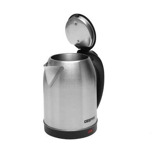 Geepas Electric Kettle, 1.8 Liter, 1500 Watts, Silver, GK5466