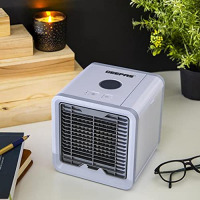 GEEPAS GAC16015 Mini Air Cooler | 750 ml | 3 Speed Options | LED Night Light