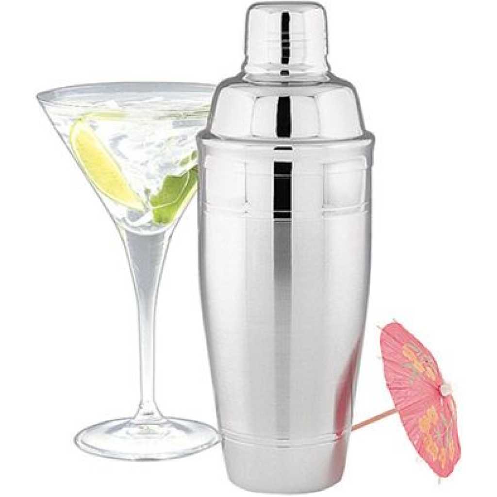 Classic Cocktail Shaker - 700ml- Silver