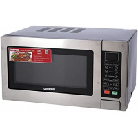 Geepas GMO1897 35L Digital Microwave Oven - 1400W Microwave Oven with Multiple Cooking Menus | Reheating & Defrost Function | Child Lock | Push-button door, Digital Controls