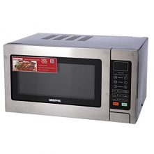 Geepas GMO1897 35L Digital Microwave Oven - 1400W Microwave Oven with Multiple Cooking Menus | Reheating & Defrost Function | Child Lock | Push-button door, Digital Controls