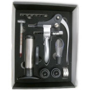 Corkscrew Wine Opener Kit Gift Set Box- Black Bottle Openers TilyExpress 2