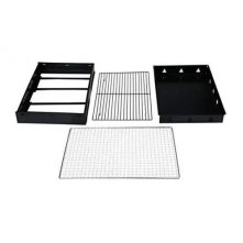 BBQ Portable & Foldable Charcoal Barbecue Grill – Black Contact Grills TilyExpress