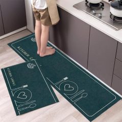 Kitchen Floor Mat Household Carpet Door Mat Home Decor- Multi-colour