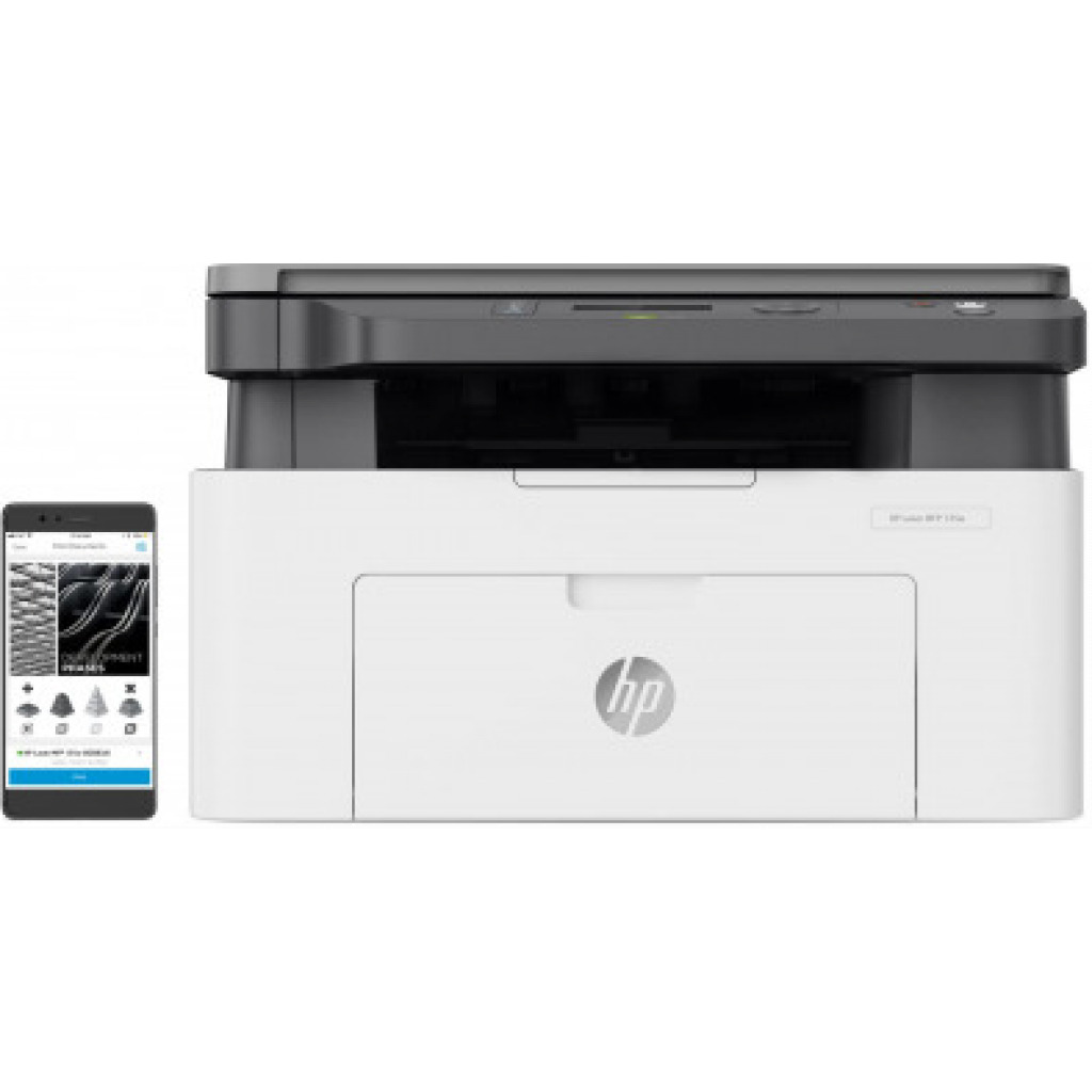 HP 135W Printer, Multifunction All in One Laser Printer - White