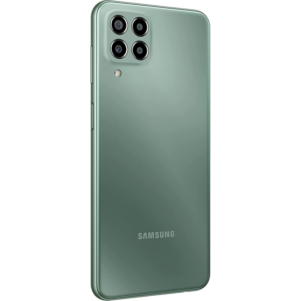 Samsung Galaxy M33 5G (Mystique Green, 8GB, 128GB Storage) | 5nm Processor | 6000mAh Battery | Voice Focus | Upto 12GB RAM with RAM Plus