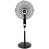 Geepas Stand Fan With Remote Control, Black - Gf9489