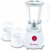 Moulinex Blender Uno 350 Watts, Compact Blender, 1.25 Liter Jar + Grinder + Grater, LM2221BA