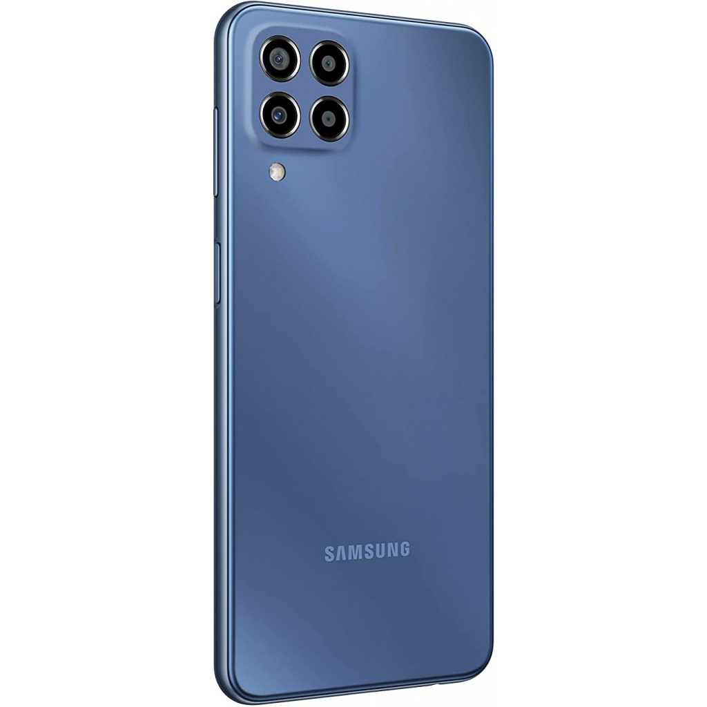 Samsung Galaxy M33 5G (Deep Ocean Blue, 8GB, 128GB Storage, 64MP, 6.4") | 5nm Processor | 6000mAh Battery | Voice Focus