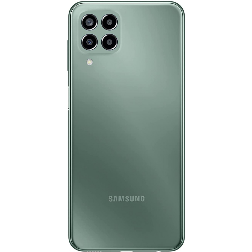 Samsung Galaxy M33 5G (Mystique Green, 6GB, 128GB Storage) | 5nm Processor | 6000mAh Battery | Voice Focus | Upto 12GB RAM with RAM Plus