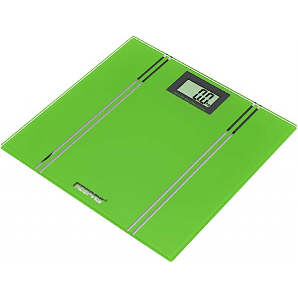 Geepas Digital Personal Scales GBS4208 – Green