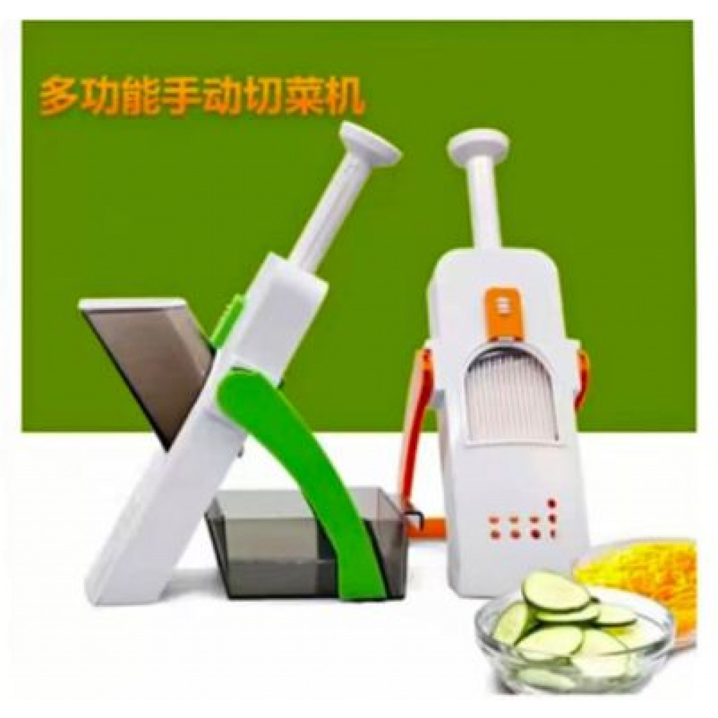 Safe Slice Mandoline Slicer, Dicer For Vegetables, Meal Prep With 30+ Presets & Thickness Adjuster -Multi-colours Graters, Peelers & Slicers TilyExpress 4