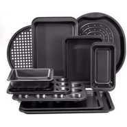 RoyalFord RFU9089 6 PCS Bakeware Set , Carbon Steel, Oven Safe, Premium Non-Stick Coating, 0.4MM Thick, PFOA, PTFE, and BFA Free