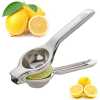 Stainless Steel Lemon Squeezer - Silver