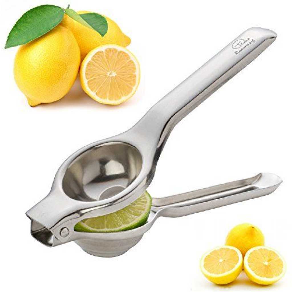 Stainless Steel Lemon Squeezer - Silver