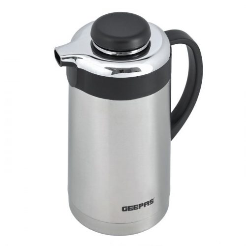 Geepas 1L Stainless Steel Vacuum Flask, Double Wall Airpot, GVF27015