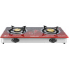 Geepas GK5602 Tempered Glass Double Burner Gas Cooker