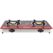 Geepas GK5602 Tempered Glass Double Burner Gas Cooker Gas Cook Tops
