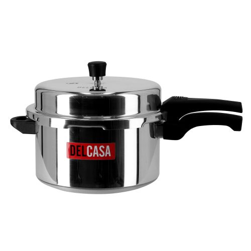 Delcasa DC1125 7.5L Aluminium Pressure Cooker - Silver