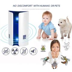 Electronic Ultrasonic Pest Repeller For Mice Bed Bugs Moths Spiders Mosquitoes Insect -White Insect Repellant TilyExpress 3