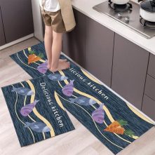 Kitchen Floor Mat Household Carpet Door Mat Home Decor- Multi-colour