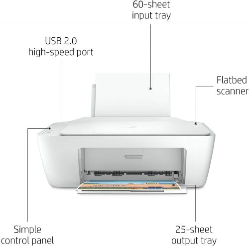 HP DeskJet 2320 Printer, All-in-One Multifunction All In One Printer (Print, Scan, Photocopy) – White Colour Printers TilyExpress 7