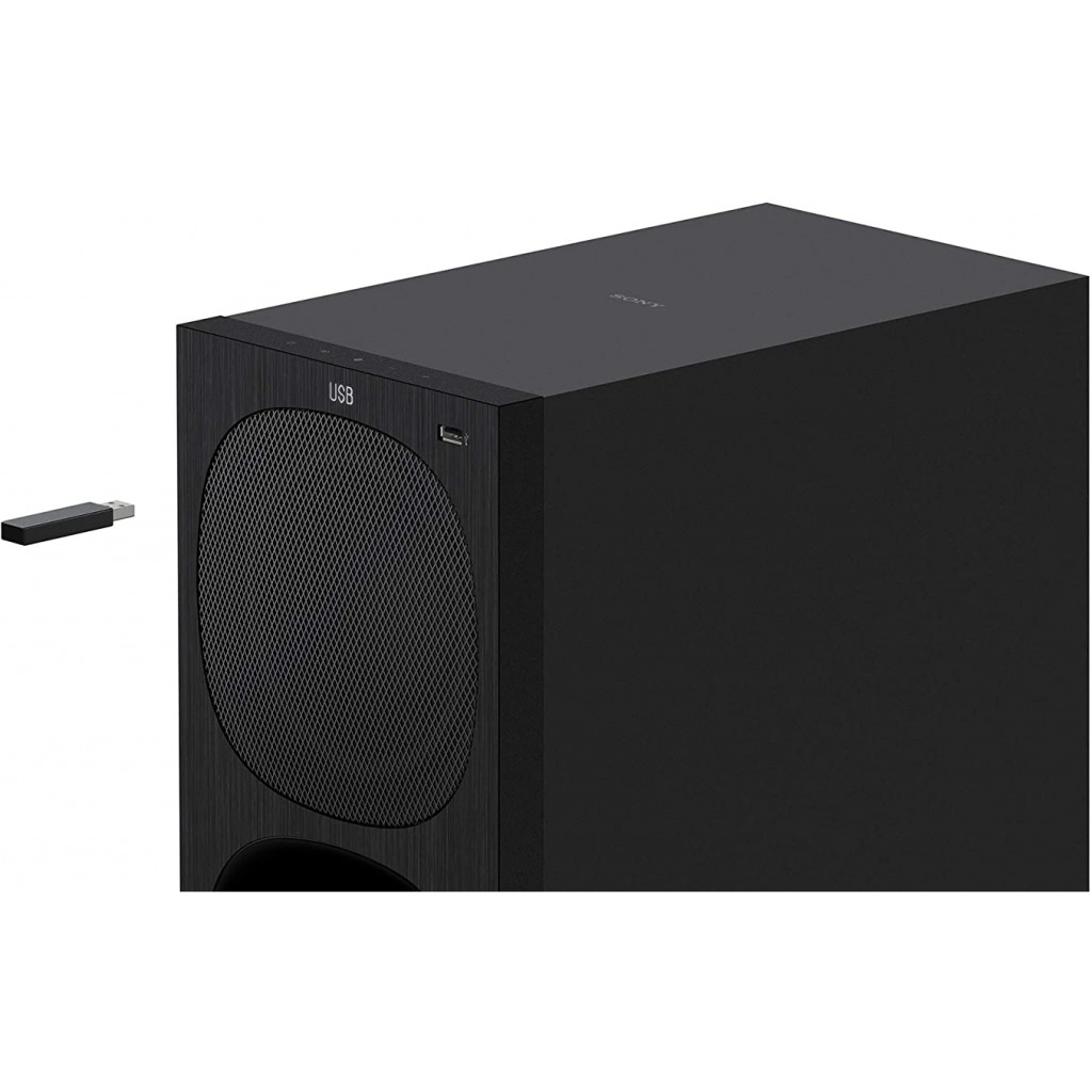 Sony HTS-20R Real 5.1ch Dolby Digital Soundbar for TV with subwoofer and Compact Rear Speakers, 5.1ch Home Theatre System (400W,Bluetooth & USB Connectivity, HDMI & Optical connectivity)